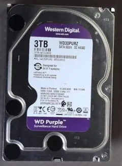 Western Digital WD Purple 3TB HDD ⑯