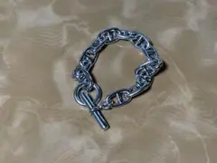 シルバー925アンカーチェーンブレスレット おまけ付き