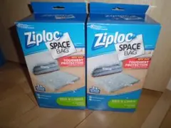 Ziploc SPACE BAG 4 JUMBO FLATS ×2箱セットのサムネイル