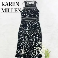 美品 KAREN MILLEN カレンミレン サイズUK8 ワンピース レースのサムネイル