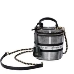 Jacquard Chain Pochette Herlipto バッグバニティ - メルカリ