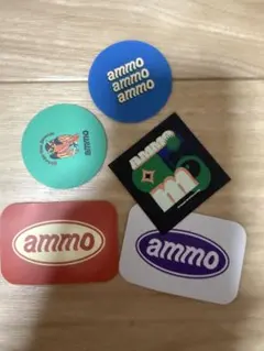 ammo ロゴ ステッカー 5枚セット - メルカリ