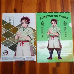 鬼滅の刃 竈門炭治郎 クリアファイル クリアポスターセット