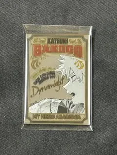 ヒロアカ 原画展 爆豪勝己 パブミラー風アクリルステッカーコレクション