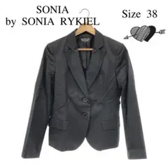 SONIA RYKIEL ソニアリキエル テーラード ジャケット レディース 黒のサムネイル