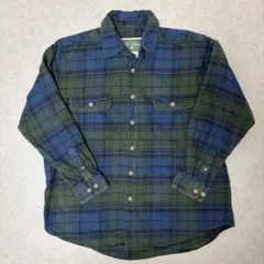 90s フィールドアンドストーム ネルシャツ ヘビーネルシャツ フランネル