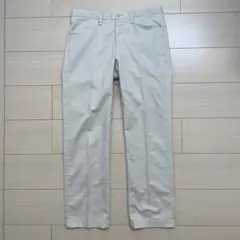 古着 ユニクロ ライト チノパン M 79cm 軽量 薄手 オフホワイト