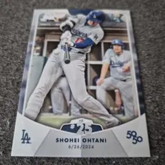 大谷翔平 HR#25 Topps50/50 ホームラン MLB ドジャース