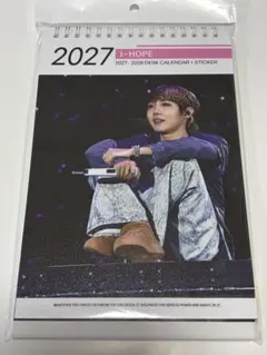 BTS J-HOPE 卓上カレンダー