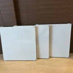 無印良品スチールユニットシェルフ 追加棚・グレー　３枚