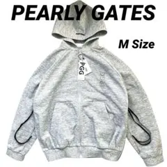 【未着用】 PEARLY GATES メンズ フルジップ パーカー タグ付 M