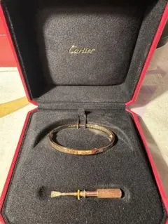 17 ファッション Cartier 空箱/BOX ゴールド ドライバー(sm)付き