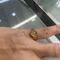 サ*ン様 シルバーリング　3〜4号の間