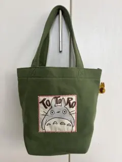 となりのトトロ トートバッグ カーキのサムネイル