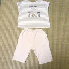 SNOOPY パジャマ 上下セット ボーダーのサムネイル