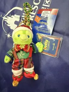 香港ディズニー　2024クリスマス限定　オルメル キーチェーン