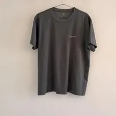 mont-bell ダークグレー ウィックロンTシャツ　サイズM-R
