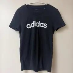 adidas ブラック Tシャツ