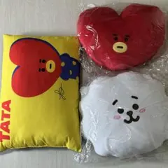 【新品未使用】BASIC フェイスクッションTATA&RJ、TATA枕3点セット
