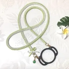 ショルダーストラップとリング　ミセスグリーンアップルのペンライト用にいかがですか