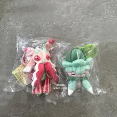 l*r様 新品 みだれざき ハネッコ ラランテス カリキリ セット ポケモンセン ポケモンセンターみだれざき5点 ハネッコ 香り付マスコット ラランテス