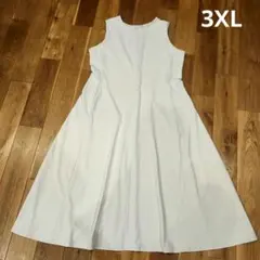 【ユニクロ】ウルトラストレッチワンピース/ノースリーブ　3XL