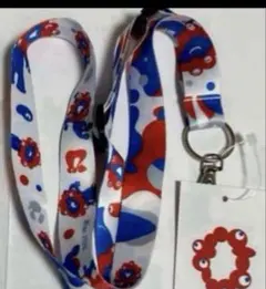 ミャクミャク　大阪関西万博　キャラクター柄ネックストラップ　新品　コミャク