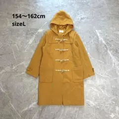 ウールダッフルコート ロング丈 L y2k グランジ アーカイブ 古着