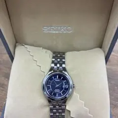 や*ま様 SEIKO EXCELINE 腕時計 ネイビーブルー