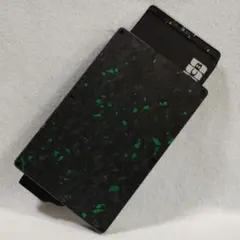 新品未使用 カードケース Zepirion フォージドカーボン グリーン