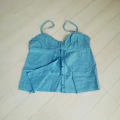 ☆新品☆ エンポリ Mサイズ ビスチェ デニム 水色 キャミソールのサムネイル