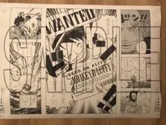 ONE PIECE 複製原稿 複製原画 15億 希少品 ルフィ シャンクスのサムネイル