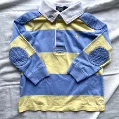 ポロラルフローレン　キッズ　２T ボーダー　ラガーシャツ
