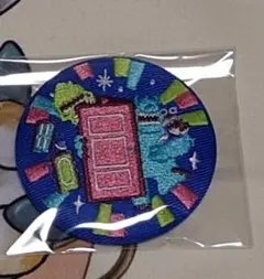 モンスターズ・インク　めじるし　刺繍バッジ　3点セット