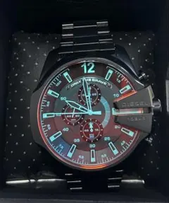 【美品】 DIESEL MEGACHIEF DZ4318 ディーゼル メガチーフ