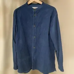 アーバンリサーチ　ブルー　コーデュロイシャツ