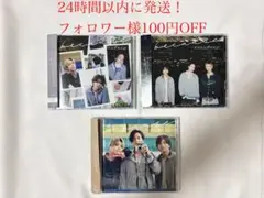 【美品】timelesz because 佐藤勝利 菊池風磨 松島聡 トレカ付き