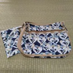 LeSportsac 　ハート柄ショルダーバッグ 新品