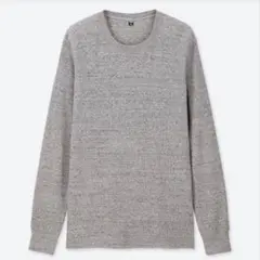 UNIQLO ワッフルクルーネックT 長袖