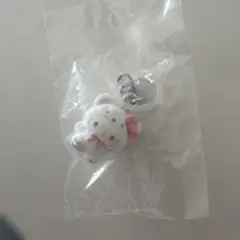 サンリオ ふわふわスノー めじるしアクセサリー　ハローキティ