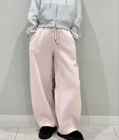 ヘビーウェイトスウェットバレルレッグパンツ(丈標準68.5～72.5cm