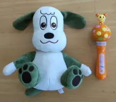 いないいないばぁ　ワンワン ぬいぐるみ ＆ うーたん マラカス セット