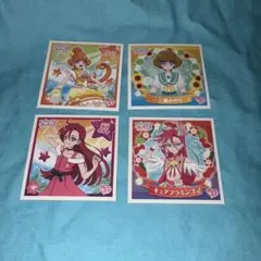 キャラクターシールセット 4種　トロピカルージュプリキュア　キュアフラミンゴ