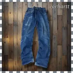 カーハート ラギッドストレートフィットテーパードデニムジーンズ W30