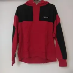 RODEO CROWNS フード付きパーカー レッド/ブラック