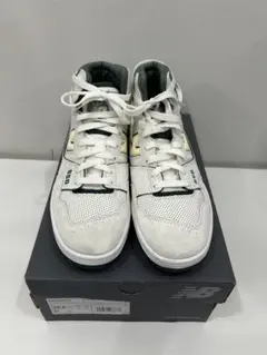 New Balance 650 ホワイト/グリーン スニーカー