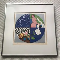 ☆柳井 貴光 takamitu yanai 水彩画 「マツムシソウ」 - メルカリ