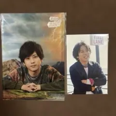 【未開封】嵐を旅する展覧会 ポストカード クリアファイル 二宮和也