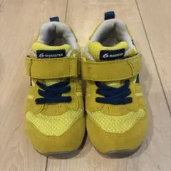 moonstar黄色スニーカー 16㎝