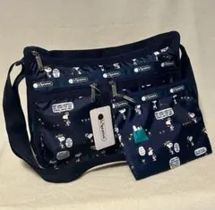 レスポートサック　デラックスエブリデイ　ポーチ付き　スヌーピー　ビーグルスカウト